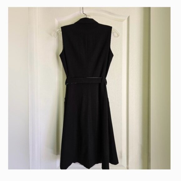 Calvin Klein Black and White Midi Dress - Picture 3 of 3